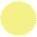 yellow round stamp