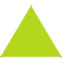 green triangle stamp