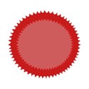 red round frame