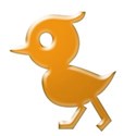 orange duck