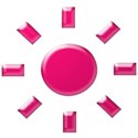 pink sun
