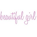 wordartbeautifulgirlpink