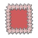 star frame pink