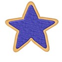jss_christmascookies_sugar cookie star blue