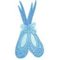 ballet slippers blue