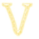 V