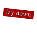 wordart lay down