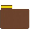 purplcat_brown_yellow_index_card