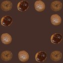 Dark Brown Donuts