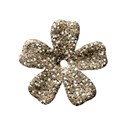 flowersilverglitter