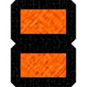 Orange on Black Equal Sign