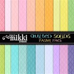 Quilted Paper- Pastel Pack Quilted Paper- Pastel Pack