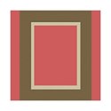 brown rectangle fram