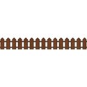 Brown fence