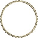 gold lace circle