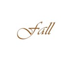 fall word art