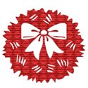 Christmas Wreath red