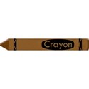 crayonBrown