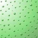 green snowflake background