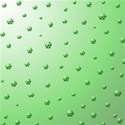 green snowflake background