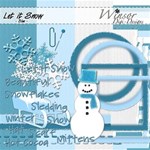 Let it Snow - Blue