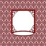 Ornament Red Damask