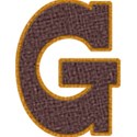 TCasey Brown on Orange Alpha CAP G