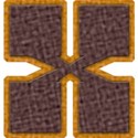TCasey Brown on Orange Alpha SMALL x