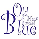 old new borrowed blue