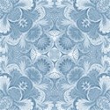 china blue damask paper