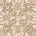 mocha damask paper