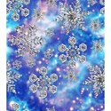 snowflakes-fantasy-blue-seamless