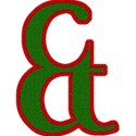 TCasey Green on Red Symbol And Sign