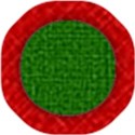 TCasey Green on Red Symbol Period