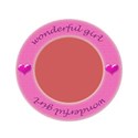 pink wonderful girl frame