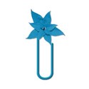 paperclipflowerblue