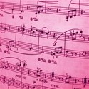 pink sheet music