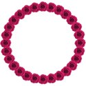 rosy posy circle