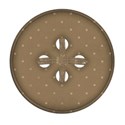 button brown 2