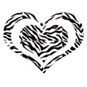 zebra heart