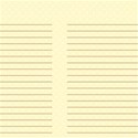 Yellow Dotted Wide Line Column