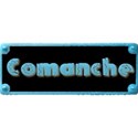 Tribal Rhythm Nameplate - Comanche