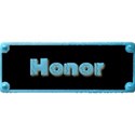 Tribal Rhythm Nameplate - Honor