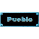 Tribal Rhythm Nameplate - Pueblo