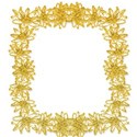 gold daisy overlay