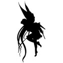 fairy-silhouette-vector