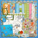 Fish Tales ScrapKit