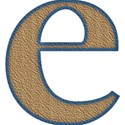 lowercase e