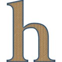 lowercase h