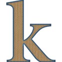 lowercase k